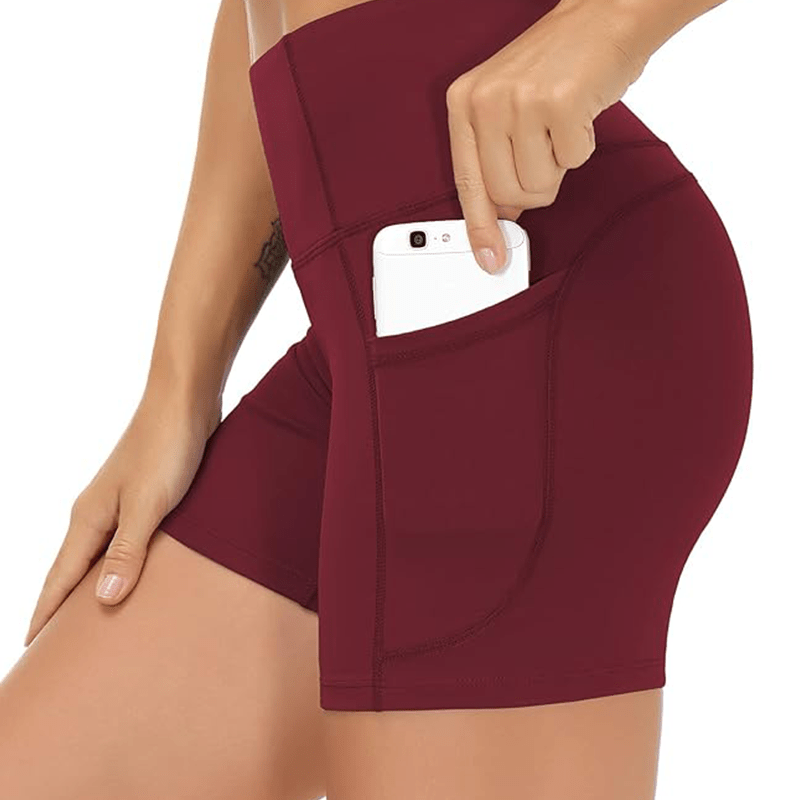 Wira High - Waist Yoga Shorts | Tummy Control, Butt - Lifting, Stretchy Spandex - Hartwella
