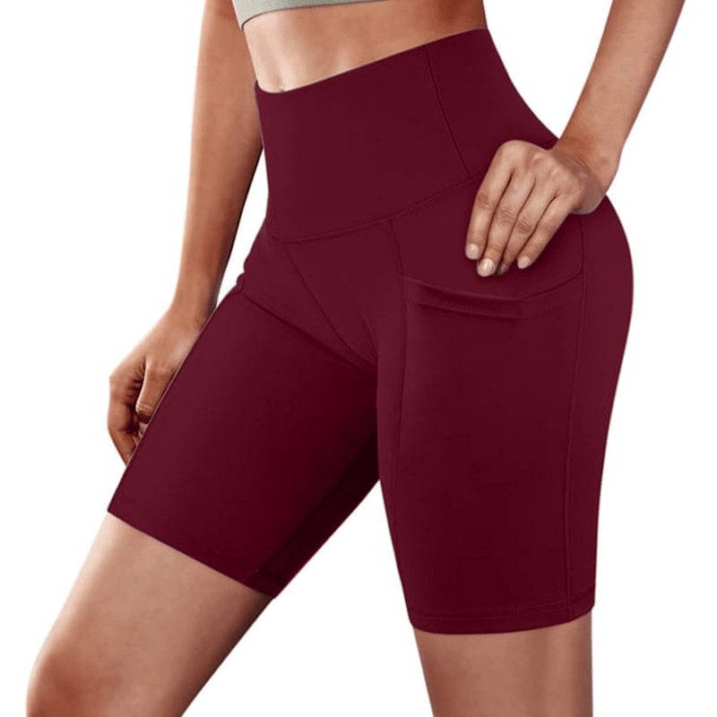Wira High - Waist Yoga Shorts | Tummy Control, Butt - Lifting, Stretchy Spandex - Hartwella