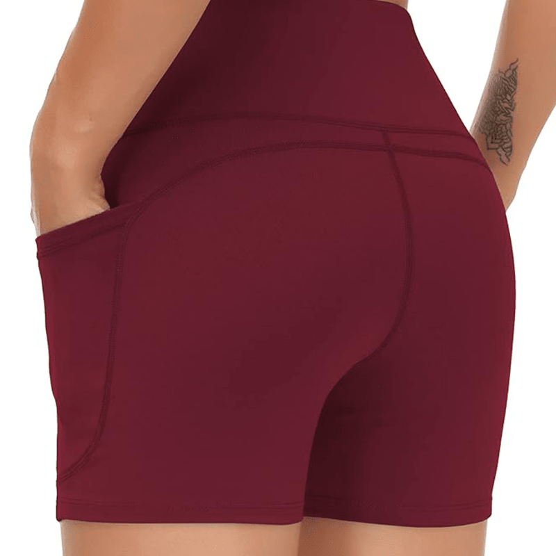 Wira High - Waist Yoga Shorts | Tummy Control, Butt - Lifting, Stretchy Spandex - Hartwella