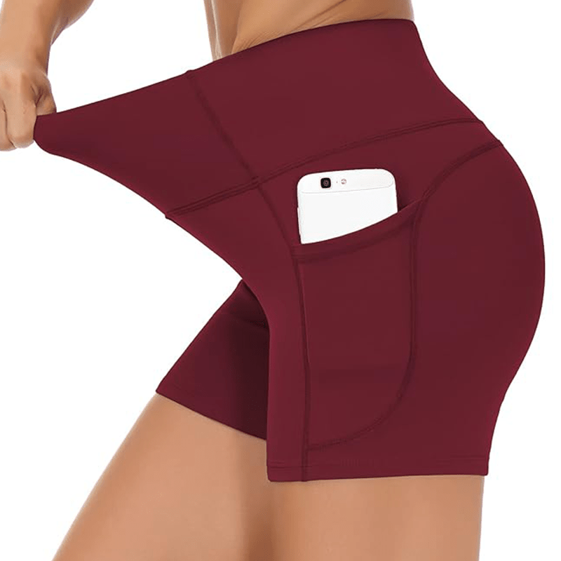 Wira High - Waist Yoga Shorts | Tummy Control, Butt - Lifting, Stretchy Spandex - Hartwella