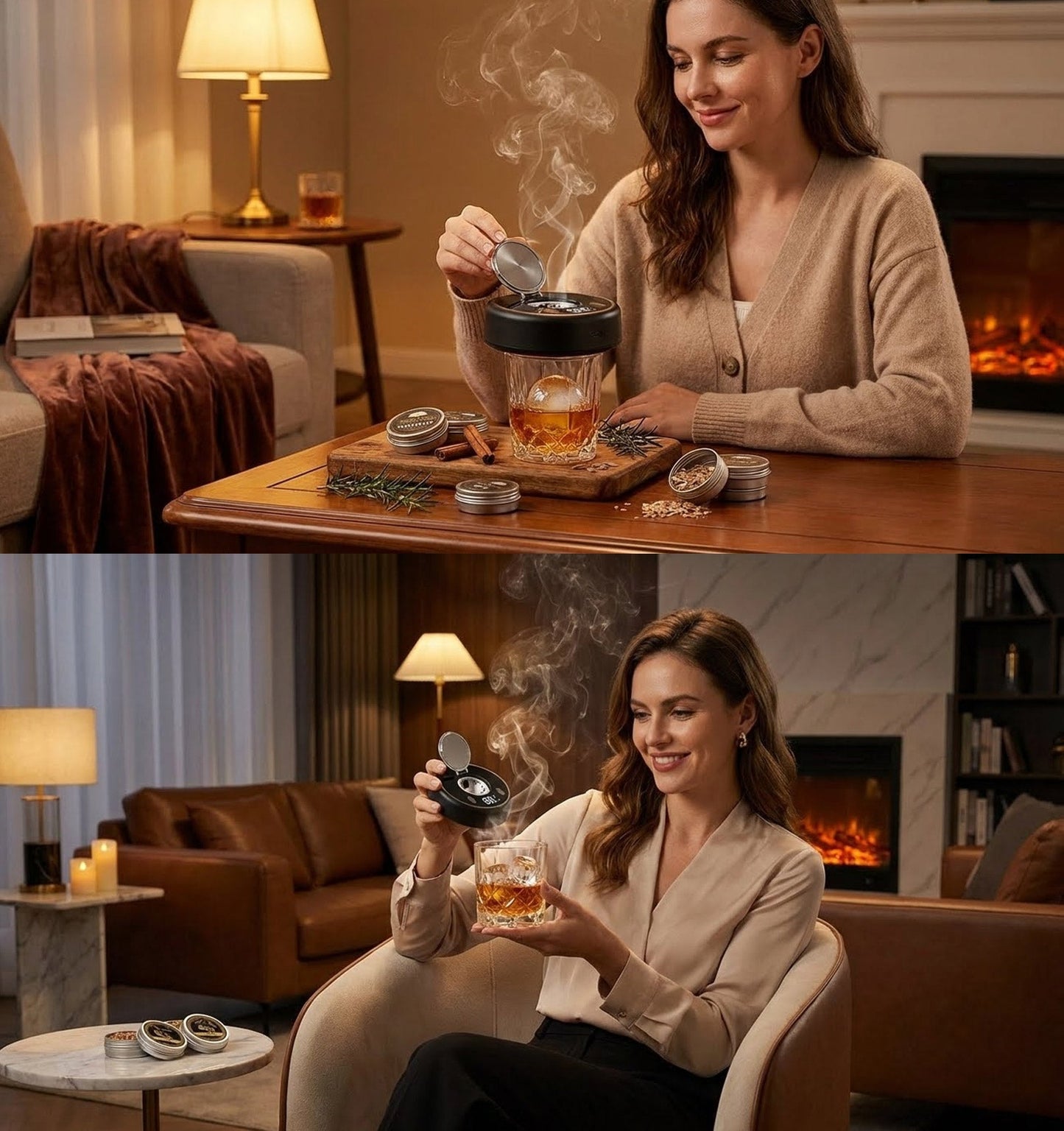 Wisp Electric Smoke | Elegant Whiskey Infuser - Hartwella