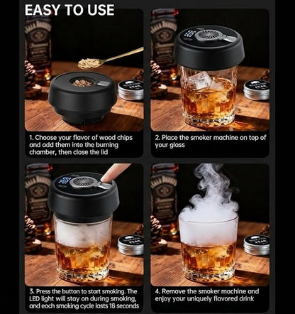 Wisp Electric Smoke | Elegant Whiskey Infuser - Hartwella