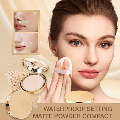 Wisp Matte Powder Compact | Waterproof, Lightweight - Hartwella