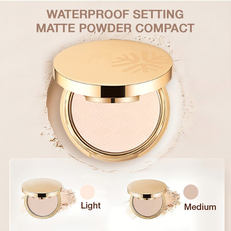 Wisp Matte Powder Compact | Waterproof, Lightweight - Hartwella