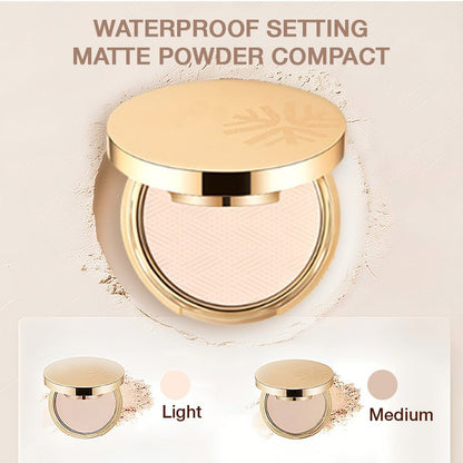 Wisp Matte Powder Compact | Waterproof, Lightweight - Hartwella