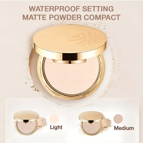 Wisp Matte Powder Compact | Waterproof, Lightweight - Hartwella