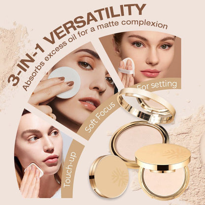 Wisp Matte Powder Compact | Waterproof, Lightweight - Hartwella