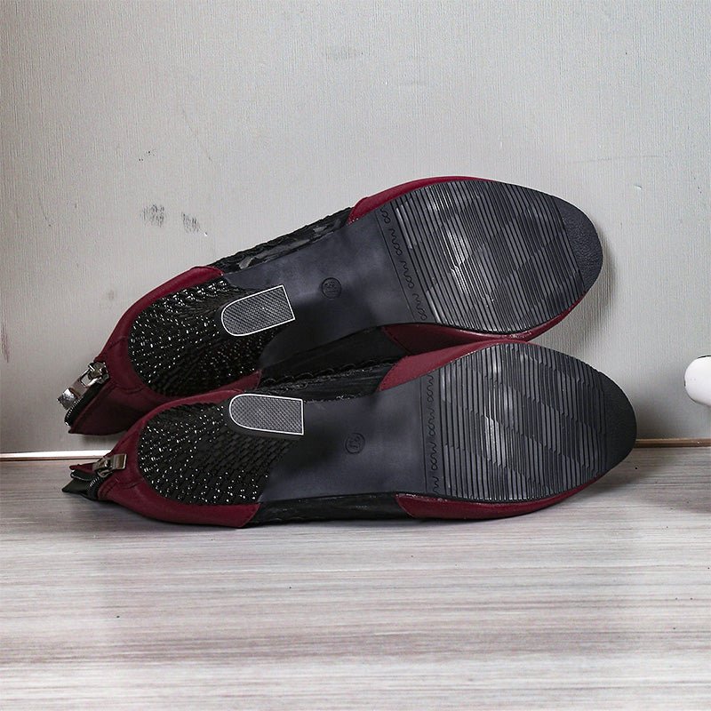 Wisteria High Heels | Comfortable Lace Design for Women - Hartwella