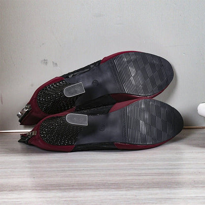 Wisteria High Heels | Comfortable Lace Design for Women - Hartwella