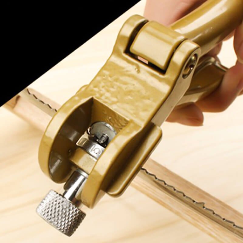 Wizzy Miter Box | Adjustable Angles with Hand Saw for Precision Cutting - Hartwella
