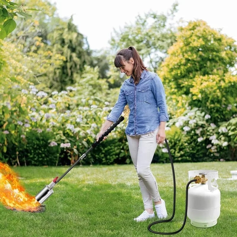 Woyuosn Propane Weed Torch | 1,900,000 BTU, Eco - Friendly, 10 - ft Hose - Hartwella