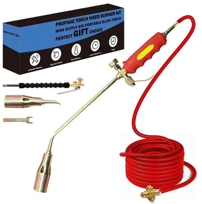 Woyuosn Propane Weed Torch | 1,900,000 BTU, Eco - Friendly, 10 - ft Hose - Hartwella