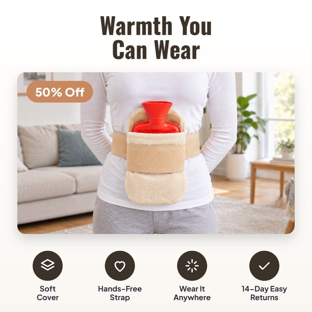 Wuggle™ Wearable Hot Water Bottle Wrap - Hartwella