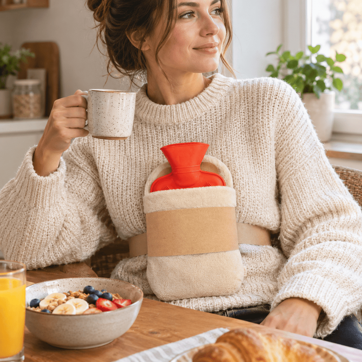 Wuggle™ Wearable Hot Water Bottle Wrap - Hartwella