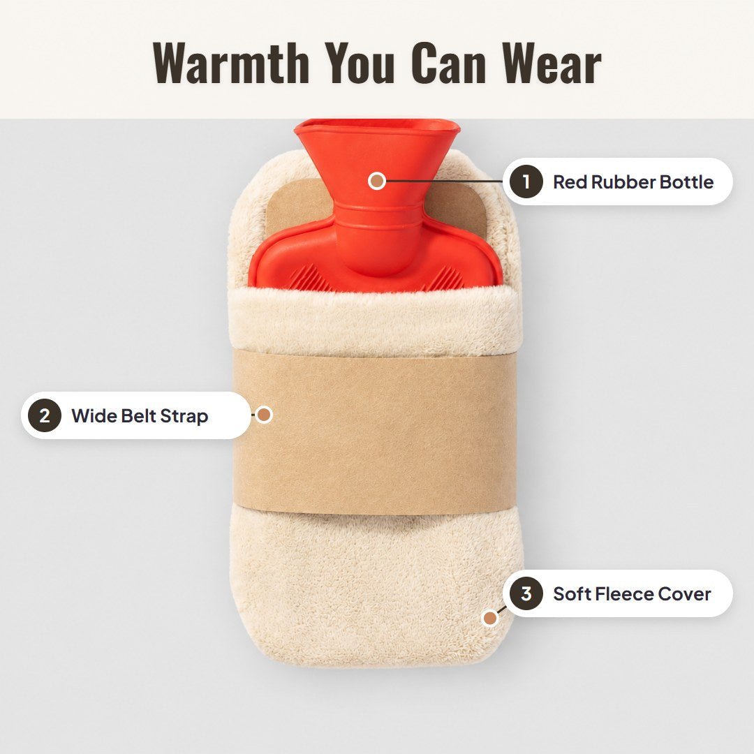 Wuggle™ Wearable Hot Water Bottle Wrap