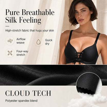Wynne Seamless Bra | Breathable Push-Up Comfort - Hartwella