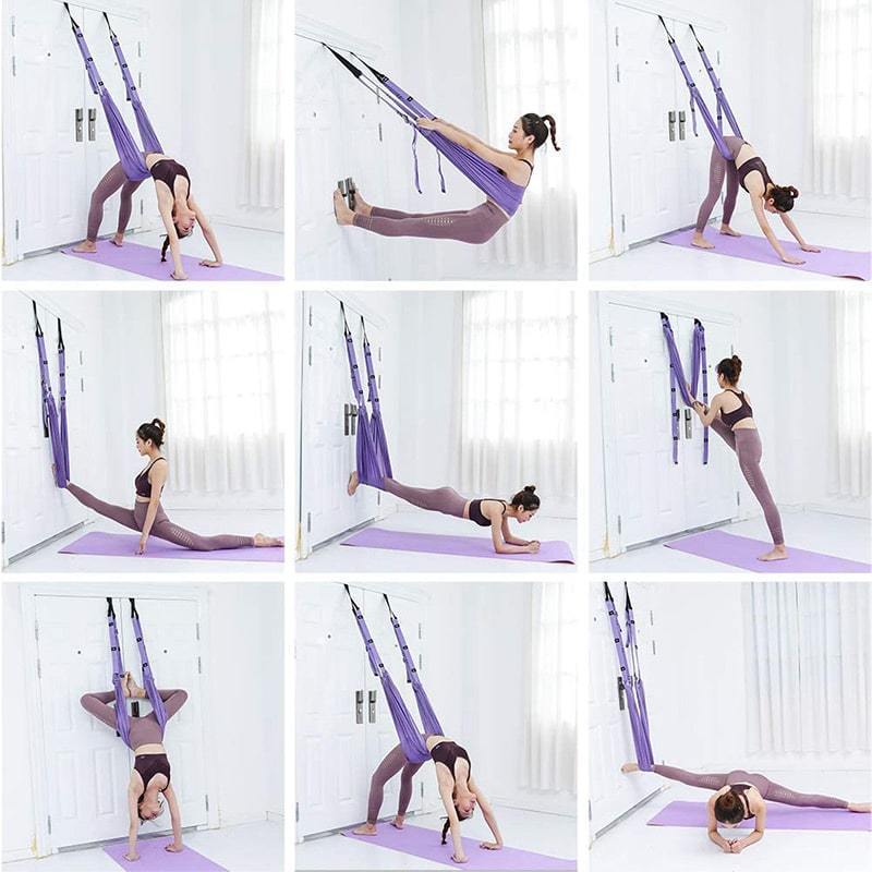 Yogi Stretch Band | Adjustable, Premium Soft Fabric Flexibility Trainer - Hartwella