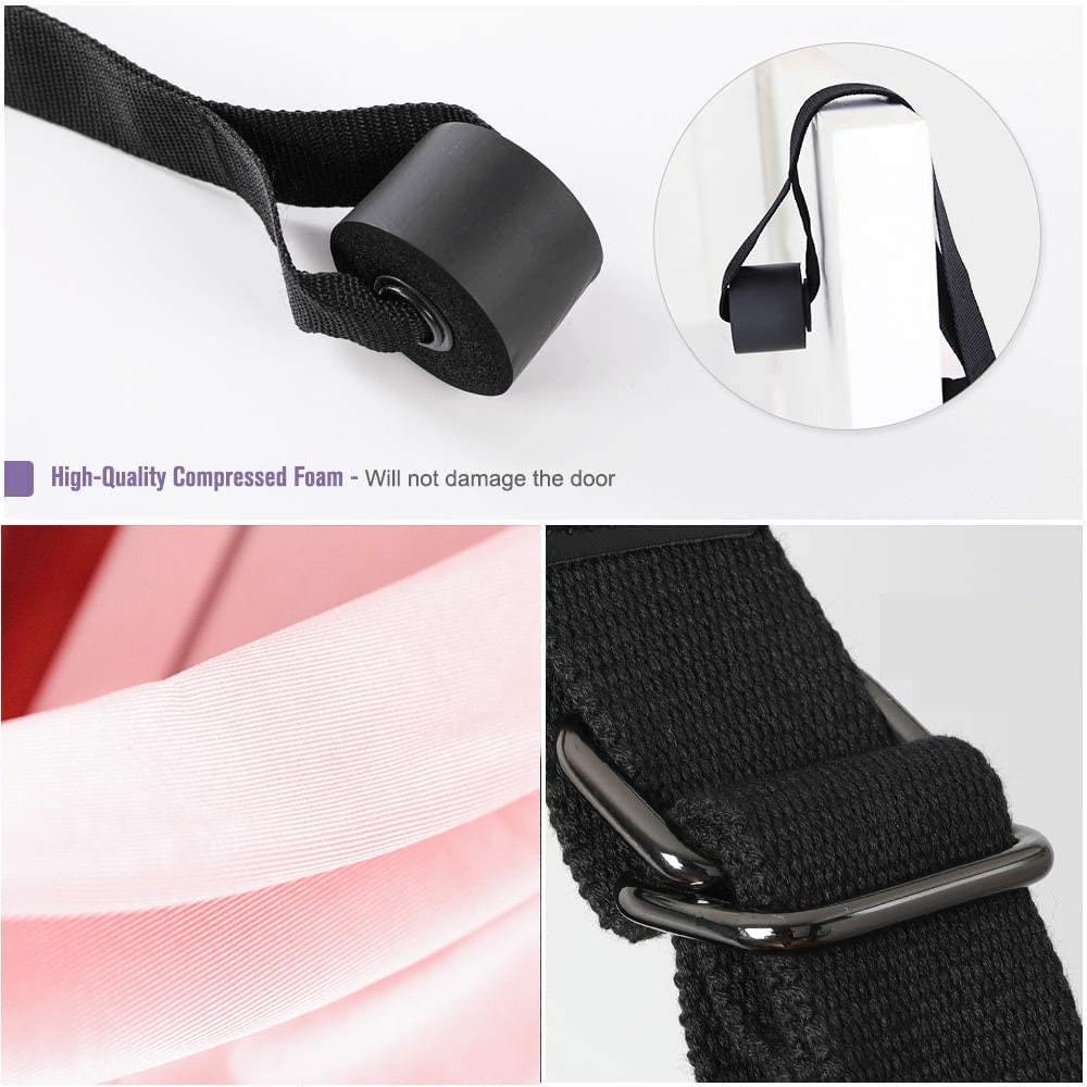 Yogi Stretch Band | Adjustable, Premium Soft Fabric Flexibility Trainer - Hartwella