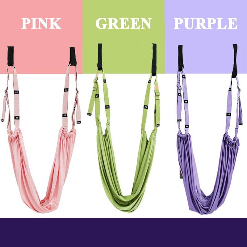 Yogi Stretch Band | Adjustable, Premium Soft Fabric Flexibility Trainer - Hartwella