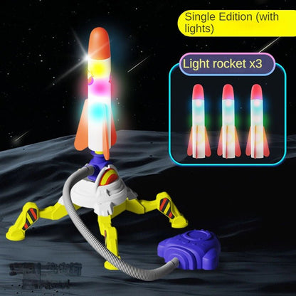 Yopoll AstroStomp Rocket Launcher | Safe, Durable, Light - Up - Hartwella