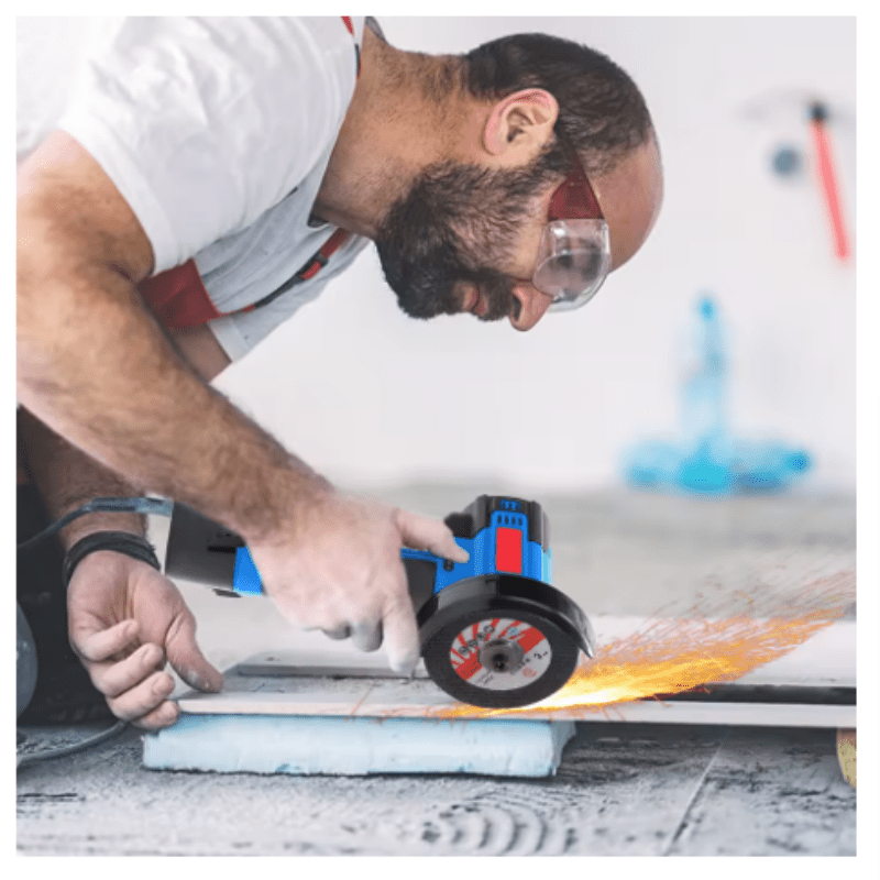 Zento Mini Angle Grinder | 12V Cordless, 13,000 RPM, Compact Design - Hartwella