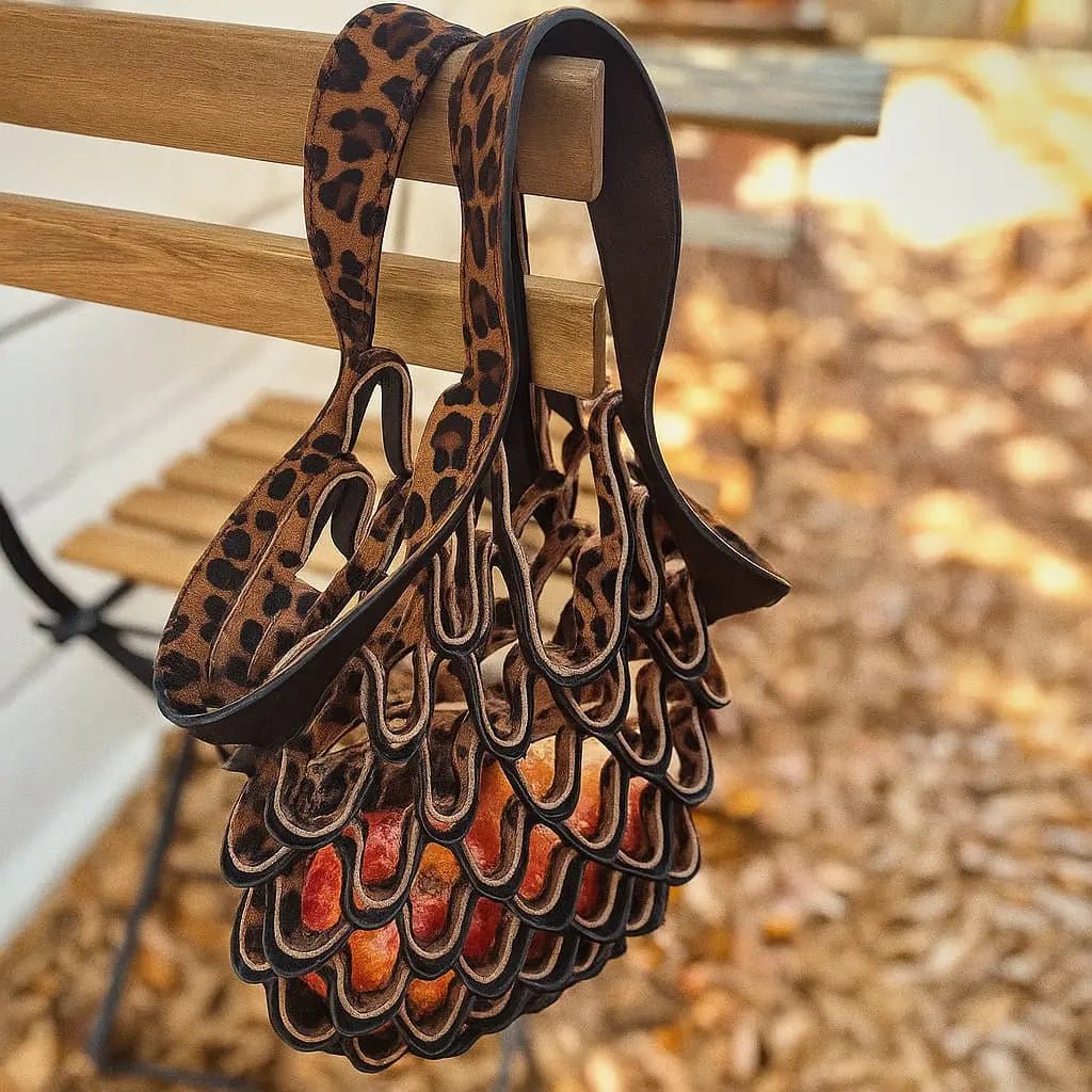 Zest Leather Tote Bag | Foldable, Lightweight - Hartwella