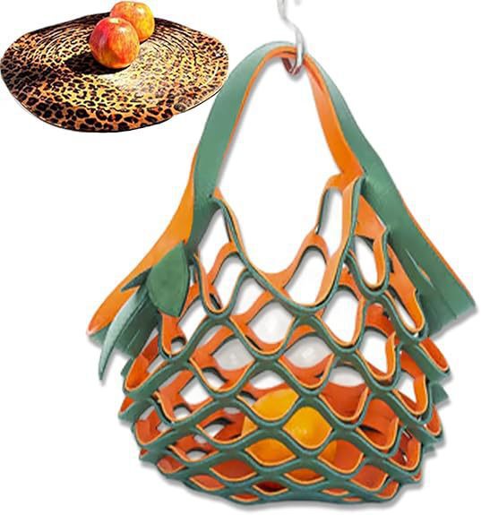 Zest Leather Tote Bag | Foldable, Lightweight - Hartwella