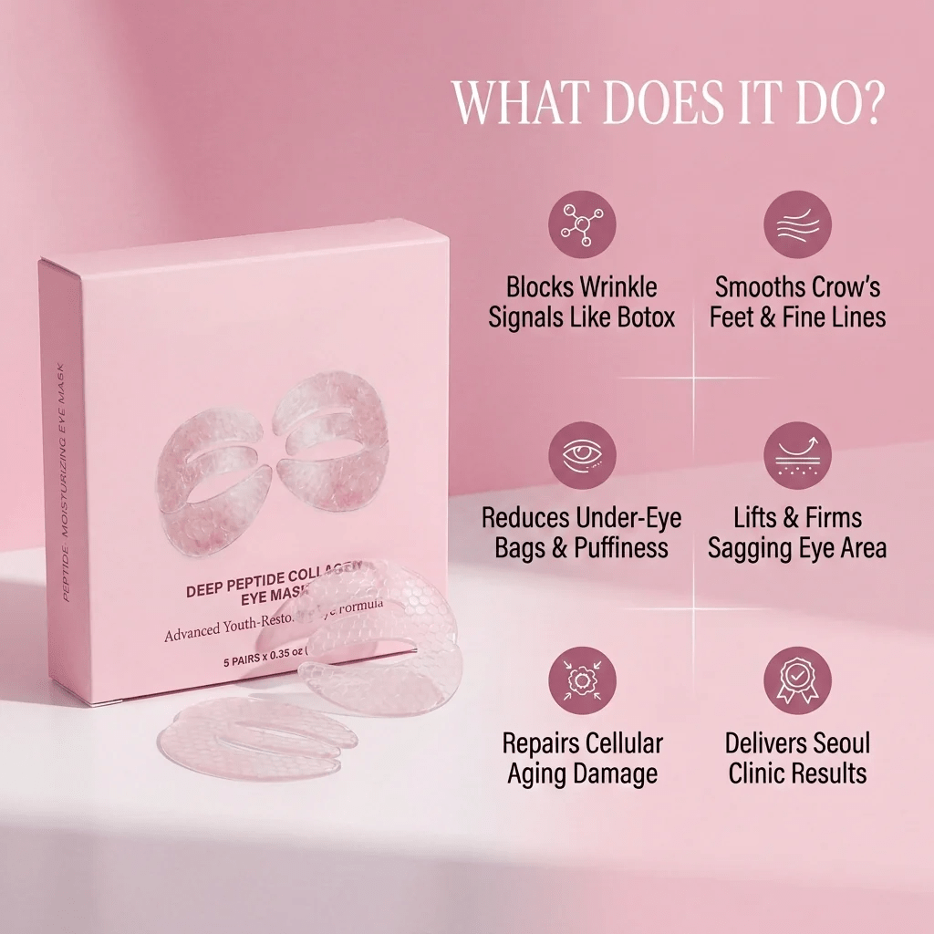 Zora Eye Mask | Hydrating Collagen Under Eye Patches - Hartwella