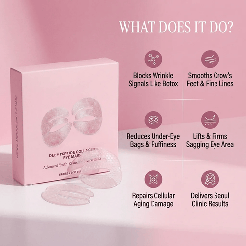 Zora Eye Mask | Hydrating Collagen Under Eye Patches - Hartwella