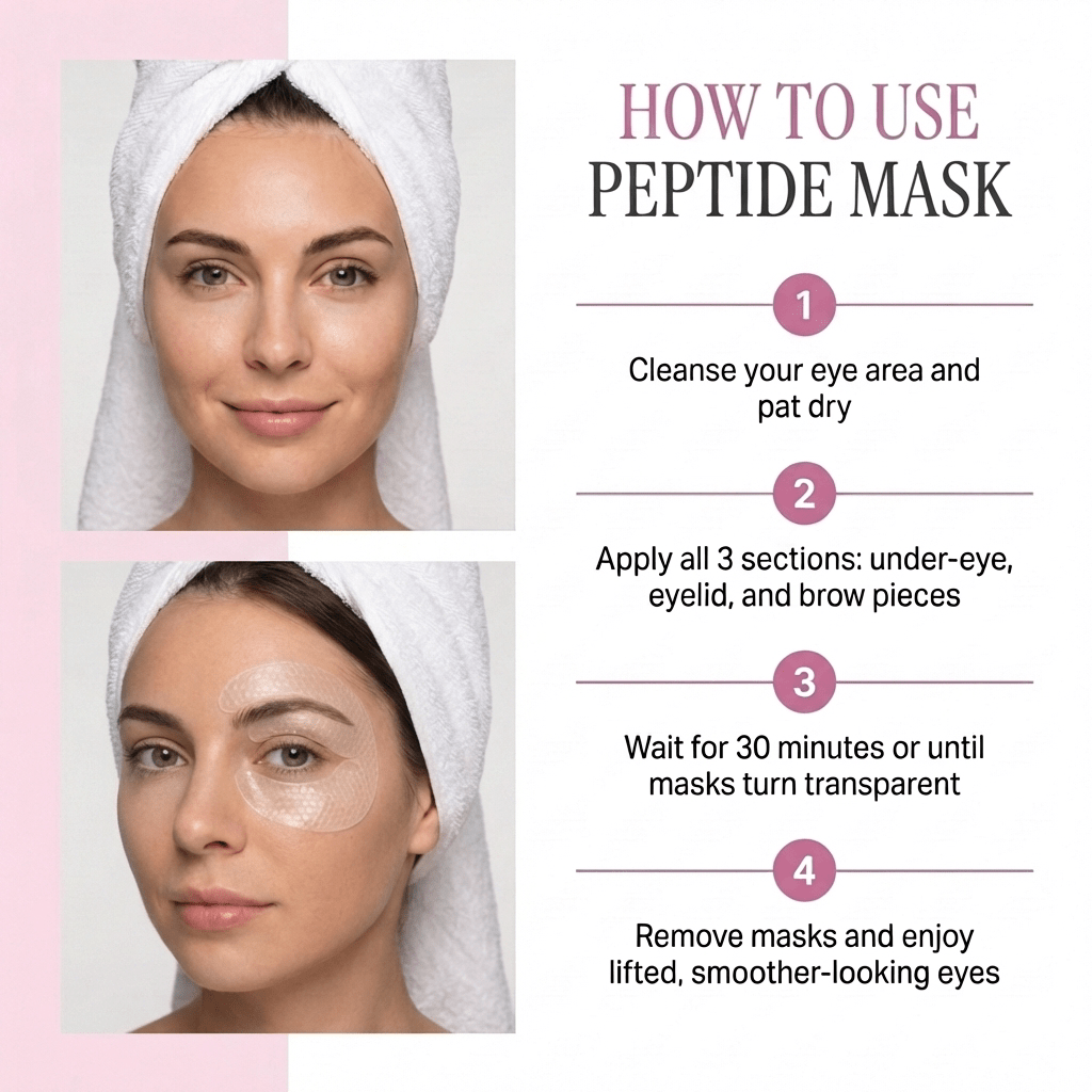 Zora Eye Mask | Hydrating Collagen Under Eye Patches - Hartwella